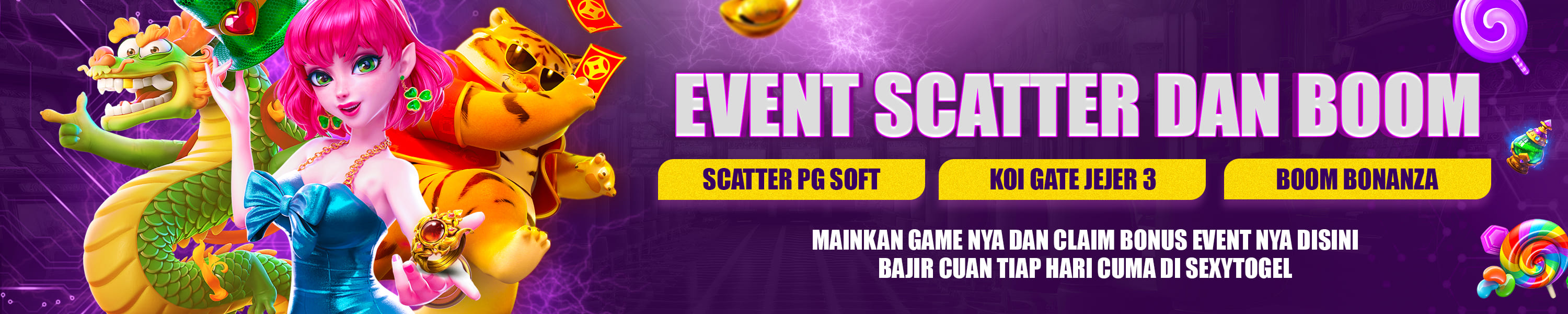 SEXYTOGEL EVENT SCATTER